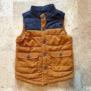 Tommy Bahama Brown Navy Blue Corduroy Toddler Boy